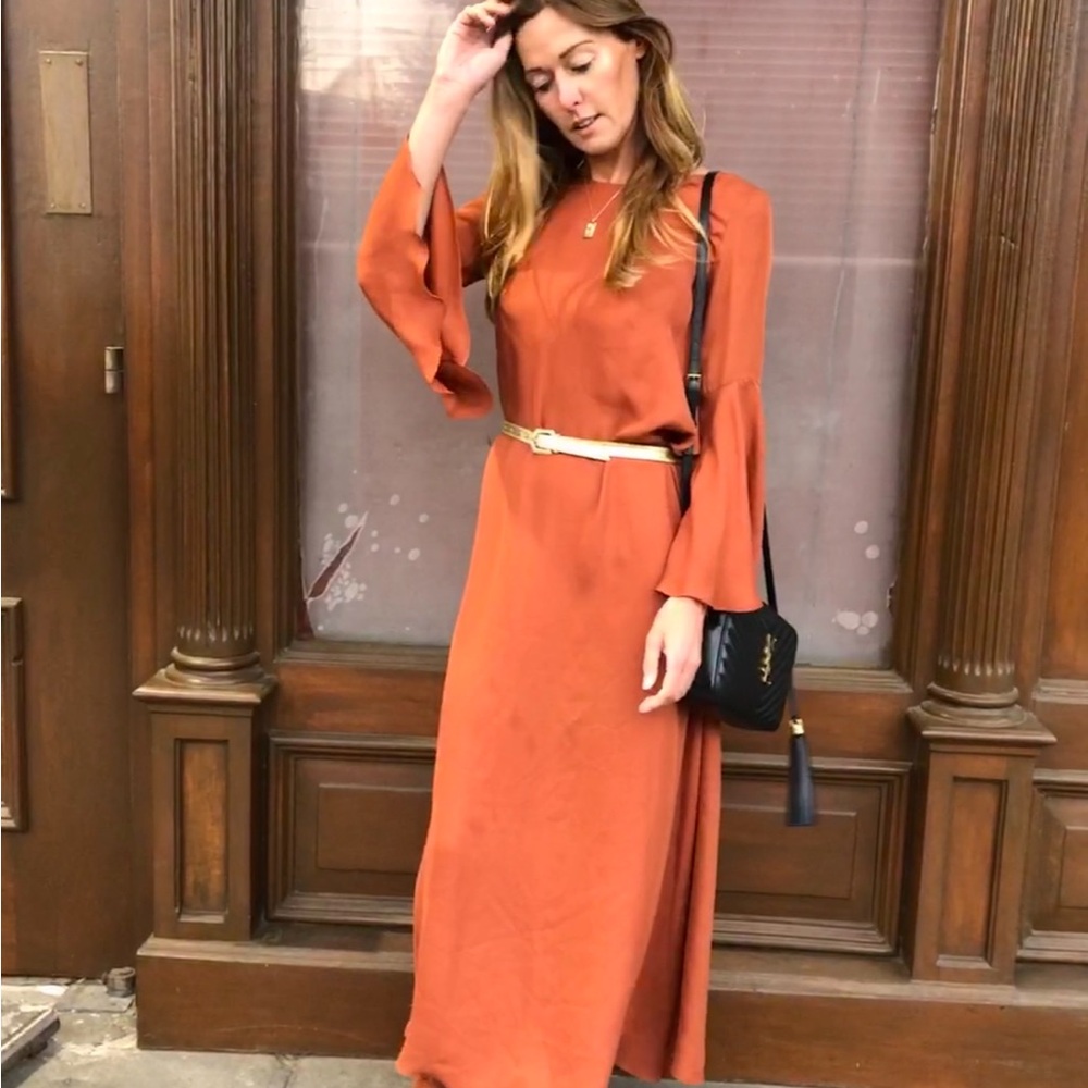 Silk Maxi Dress by JH